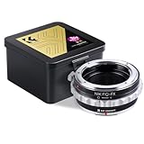 K&F CONCEPT マウントアダプター Nikon対応 F(Gタイプ)マウントレンズに対応 Fujifilm対応 FXカメラ 富士フィルム対応 Xマウントカメラ装着用 レンズアダプター マウント変換アダプター メーカー直営店