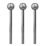 Baosity 研ぎビット　円形　バリ取り　バーズ研磨　研削　DIY　回転工具　7個入り　全２パターン選べ - 8ｍｍ