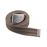 コットン三つうねベルト【国内正規品】 D-3678 ブラウン 38mm*1200mm