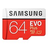 Samsung EVO Plus マイクロSDカード 64GB microSDXC UHS-I U1 100MB/s Full HD Nin