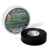 Duck Brand 299019 Professional Grade Electrical Tape, 3/4-Inch by 66 Feet, Single Roll, Black [並行輸入品