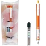 お祝いセット シャーペン クルトガ (ギフトケース ＋ 0.5mm HB替芯) 三菱鉛筆 パイプスライド ブラック M5-452 1P.24 (パイプスライドブラック)