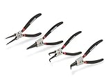 TEKTON PLR99007 Snap Ring Pliers Set 4-Piece [並行輸入品]