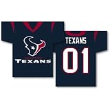 Fremont Die , Inc。NFL Houston Texans Jerseyバナー34 " x 30 " – 両面