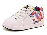DC SHOE(ディーシーシュー) TODDLERS COURT GRAFFIK ELASTIC SE UL SN ADTS700036 HMT ホワイト/マルチ