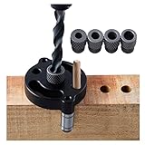 S.fields.inc 木工ドリルガイド ダボ穴治具 4~10ｍｍ ダボ穴工具セット 電動ドリル垂直ガイド