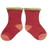 クウベルチュール marshmallow ベビーソックス ストロベリー