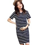 (フルールドリス) ワンピース チュニック 授乳ワンピ ボーダー マタニティ 産前産後兼用 ft602-m1-7048im