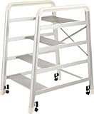 [N-4728513]ハセガワ　アルミ製組立式踏台　ＤＥ型　４段　シルバー DE2.04S