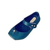 Hzjundasi Infant ガールズ ベビー 可愛い 柔らかい ゼリー ちょう結び バレエ アンチスリップ カジュアル 靴 幼児 子供たち ビーチ サンダル 雨 ブーツ