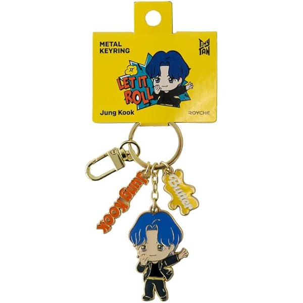 Amazon.co.jp: ROYCHE TinyTAN メタルキーリング (Jung Kook