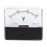 XDiscount 電圧メーター 電圧計 電位差メーター DH670 DC 0-30V デジタル 1個