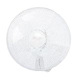 Six-Bullotime 扇風機カバー 扇風機安全カバー ファンカバー 保護 怪我防止 大きい 家庭用 業務用 45cm 18寸 セーフティーネット 裏までかかる ホワイト