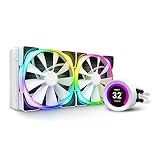 NZXT KRAKEN Zシリーズ 【Z63 White】 RL-KRZ63-RW 水冷CPUクーラー 14センチファンを2機搭載【140mmファン2基搭載】 KRAKEN