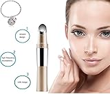 [新版]BuydailyBeauty USB 充電式美容器目マッサージ棒目ペン黒目マッサージ器振動美容ペンを削除しわ