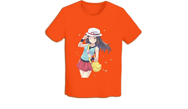 Amazon Co Jp ポケットモンスター ファイアレッド リーフグリーン トレーナー リーフ Tシャツオレンジm ホビー