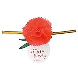 ワイヤータイ 母の日 お花(不織布) タグ付 (10個) MA-YT1