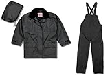 Viking Open Road Waterproof Industrial 3-Piece Suit Black Small [並行輸入品]