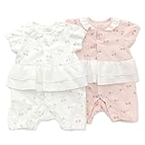 Biquette Club (ビケットクラブ ) 半袖グレコ (70～80cm) キムラタンの子供服 (10182-171b) ピンク 70