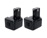 2個セット HITACHI 日立工機 ニッケル水素(Ni-MH) 互換バッテリー EB1220BL EB1226HL EB1230H EB1214L EB1214S EB1212S 対応 12.0V 