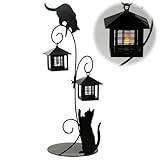 ソーラーライト キャット2灯タイプ SI-1926