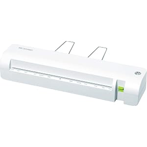 アイリスオーヤマ ラミネーター A3/A4対応 ~100μm 簡単操作 コンパクト ウォームアップ時間 4~6分 LM32E ホワイト