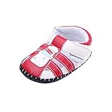Yuelian(TM) ベビーシューズ フォーマル サンダル ベビー靴 子供靴 夏 シューズ (12CMサイズ 適用年齢：6ヶ月～9ヶ月, 2 レッド)