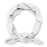 amzmonnsuta かわいいストレッチハチマキ　ウサギ結び目ちょう?び 女の赤ちゃん用