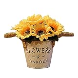 結婚式のための人工花/パーティーテーブル装飾-ひまわり (A1)