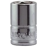 GreatNeck 716S 1/4 Inch Drive Socket, 7/16 Inch [並行輸入品]