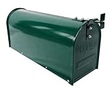 アメリカンな スタンド メールボックス【 郵便ポスト 】グリーン