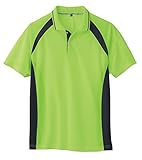 CO-COS コーコス 吸汗速乾半袖ポロシャツ AS-1627 8 ライム L