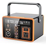 ポータブル電源 300W iClever 大容量 純正弦波 家庭用蓄電池 300Wh/81080mAh 非常用電源 PSE認証済み 三つの充