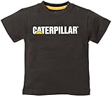 猫アパレル1510207 Infant 's Caterpillar Tee カラー: ブラック