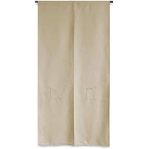 Amazon.co.jp: PONY DANCE ロング 間仕切り おしゃれ 遮光 のれん 暖簾