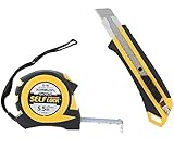 コメロン(Komelon) L型カッター+セルフロックエボリューション 25mm幅×5.5m マルチパック