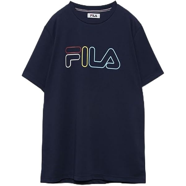 Amazon | [フィラ テニス] 半袖シャツ アップリケTシャツ VM5622
