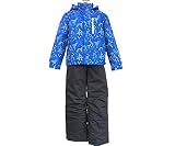 【品番】375-9440(星柄迷彩) ジュニアスキーウエア 男の子 130cm NAVY