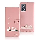 Qribo Oppo Reno7 A ケース 手帳型 Oppo Reno9 A ケース 手帳型 オッポリノ9a カバー OPG04 ケース シンプルなのに可愛いデザイン エンボス加工猫柄 うれしい気持ち 6.4インチ対応 Reno7a スマホケース Oppo ネノ9a ケース おっぽ スマホ Reno7 A ケース 薄型 防水 の耐久性 滑り防止 美しい 贈り物 友達 - 赤