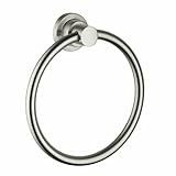 Hansgrohe 41721820 Axor Citterioタオルリング、つや消しニッケル