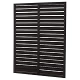 アイリスオーヤマ ラティス ルーバー ML-912 ダークブラウン 幅90cm×高さ120cm アイリスオーヤマ ラティス ルーバー ML-912 ダークブラウン 幅90cm×高さ120cm