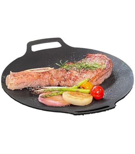 Amazon | Staub 鋳鉄 12インチ ラウンド ダブルハンドル ピュア