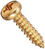 SCUD ギターペグ取付ビス、インチサイズ、12P ゴールド W-MSG