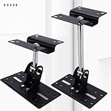 汎用 スピーカー 天吊り 壁掛け 取り付け金具 スピーカーブラケット スタンド 2点セット