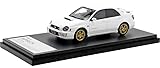 インターアライド(INTERALLIED) Hi Story 1/43 スバル IMPREZA WRX STi (2001) ピュアホワイト 完成品