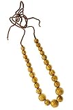 Lil' Teethers HandMade Nursing & Teething Necklace made of Natural Safe Untreated Wood and Crochet K