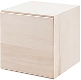 ユニットボックスシリーズ 扉タイプ 桐材 生地仕上げ ナチュラル色 GA-0039