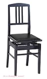 日本製 トムソン椅子 NO.5タイプ【特注】 座部シートブラック仕様(吉澤 5K-BLK／甲南 NO5-NEW-BLK)