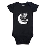 Romperinbox ロンパースインパック⇒！ロンパース 肌着 半袖 月絵柄 赤ちゃん用 女の子 男の子 0～12ヶ月設