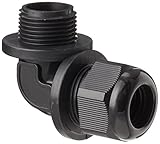 Morris Products 22586 Right Angle Nylon Cable Gland, 0.51" -0.63" Cable Range, 3/4" NPT Thread [並行輸入
